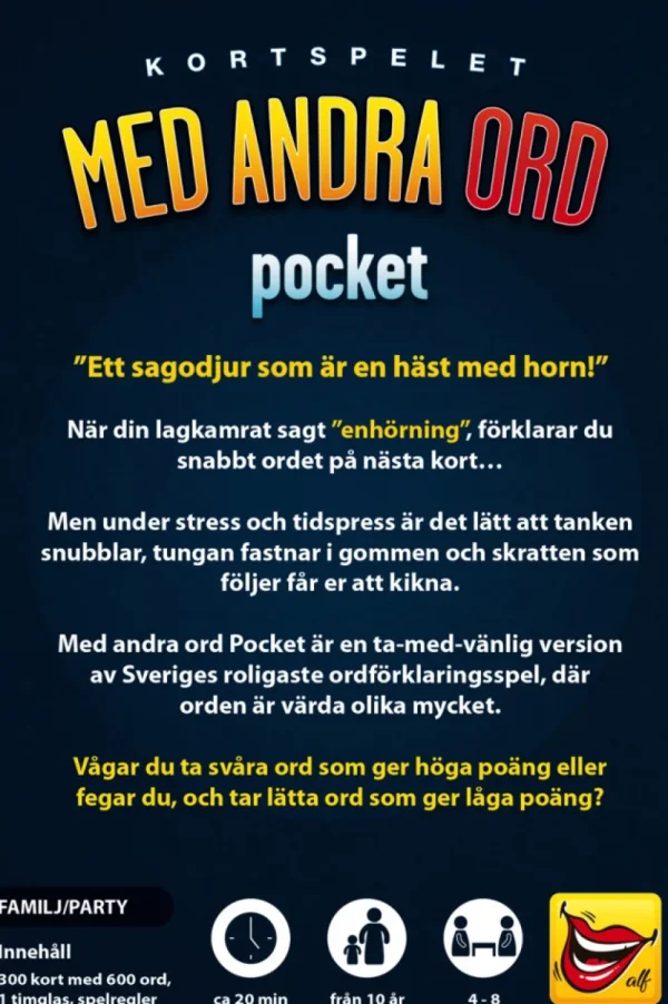 ALF Spel Med andra ord pocket