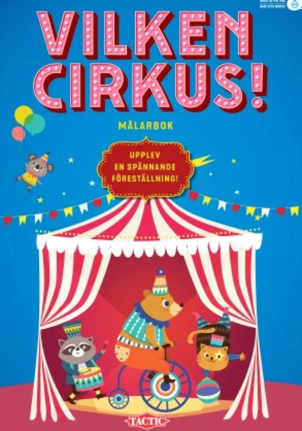 Tactic Målarbok vilken cirkus