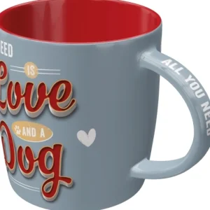 Nostalgic Art Mugg love dog