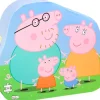 Barn Ninja Print Peppa Pig Familjepussel