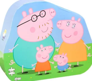 Barn Ninja Print Peppa Pig Familjepussel