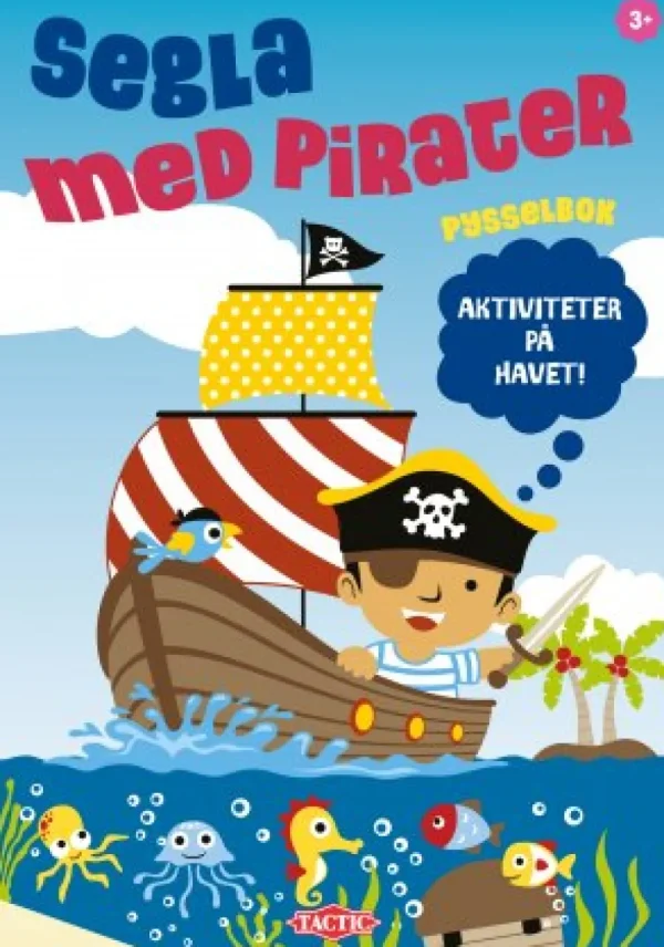 Tactic Pirater målarbok