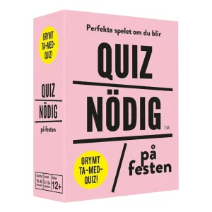 Kylskåpspoesi Quiznödig på festen