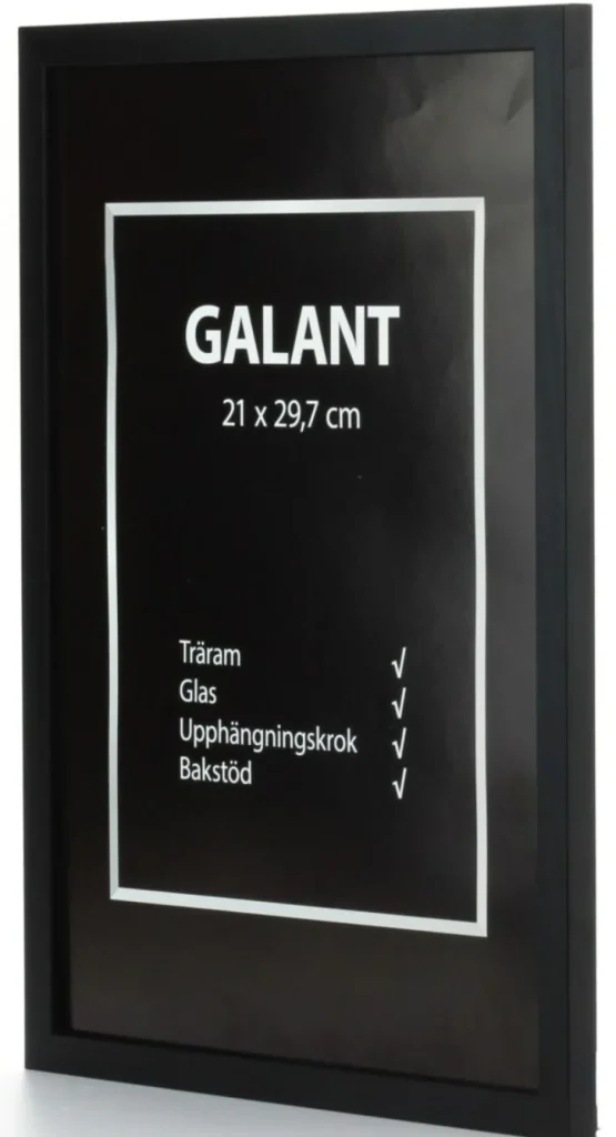 Estancia Ram Galant svart 20x20