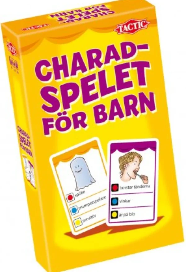 Barn Tactic Resespel Charadspelet för barn