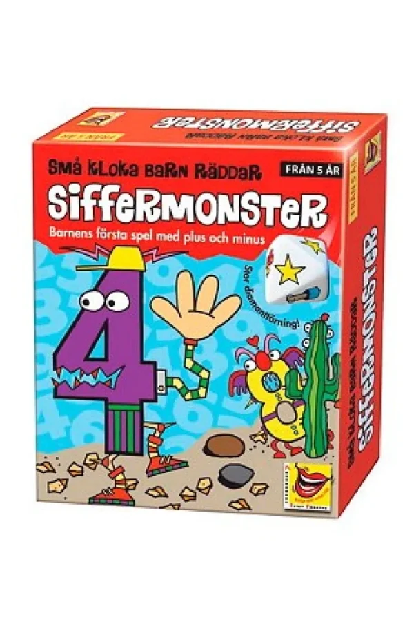 Barn ALF Spel Små kloka siffermonster